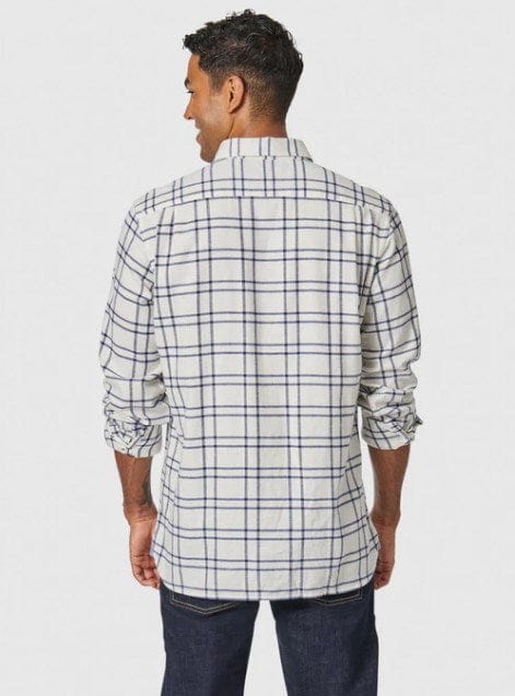 Load image into Gallery viewer, Blazer Mens Beau Long Sleeve Brushed Check Shirt

