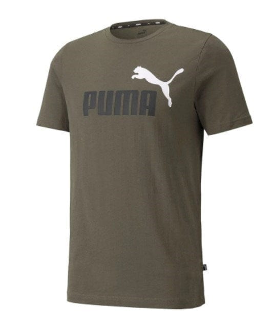 Puma Mens Essential  2 Colour Logo Tee