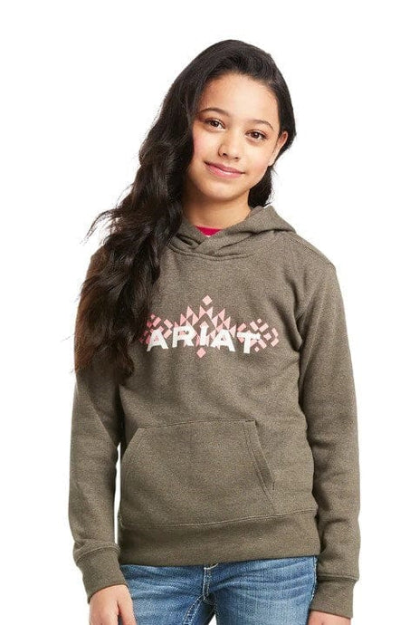 Ariat Kids Real Chest Logo Hoodie