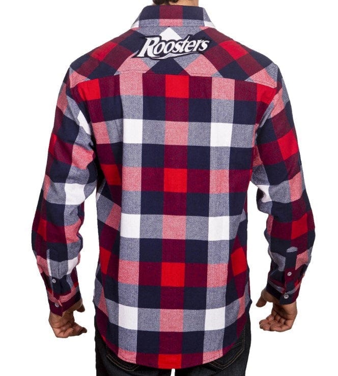 Load image into Gallery viewer, NRL Roosters &#39;Lumberjack&#39; Flannel Shirt

