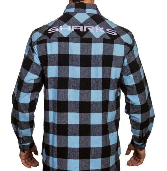 NRL Sharks 'Lumberjack' Flannel Shirt