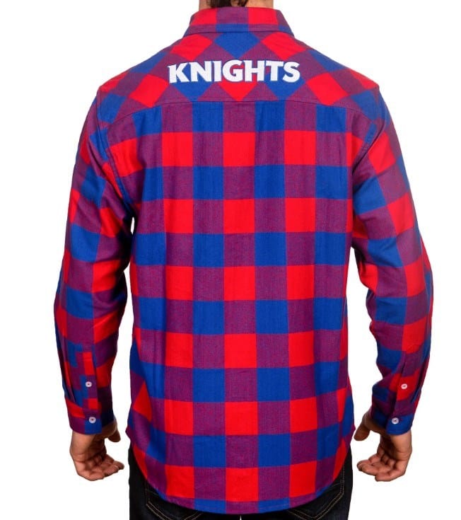 Load image into Gallery viewer, NRL Knights &#39;Lumberjack&#39; Flannel Shirt
