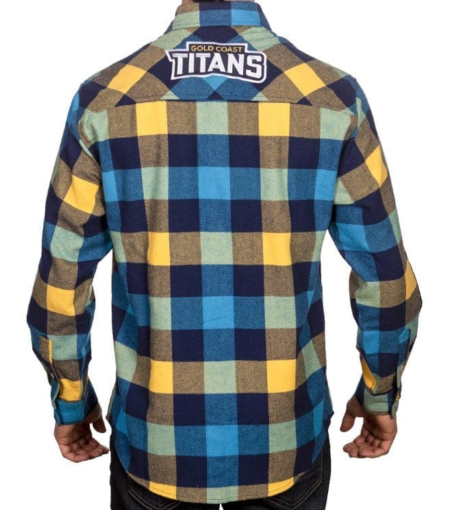 Load image into Gallery viewer, NRL Titans &#39;Lumberjack&#39; Flannel Shirt
