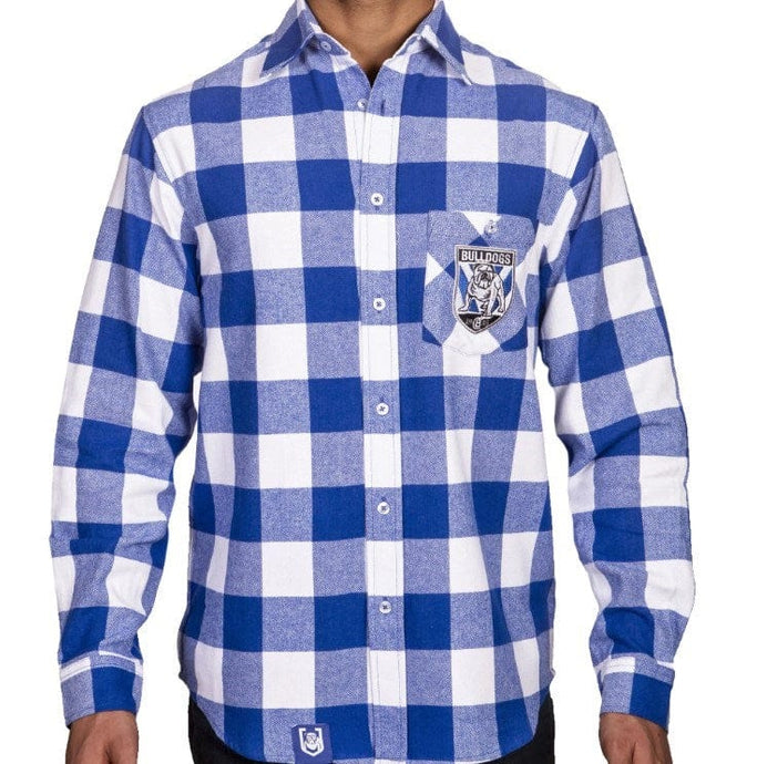 NRL Bulldogs 'Lumberjack' Flannel Shirt