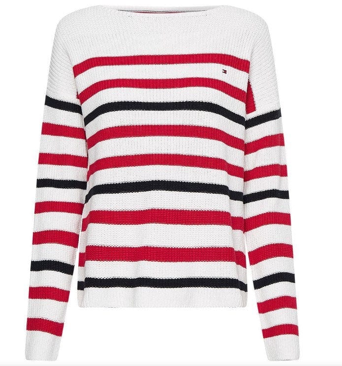 Load image into Gallery viewer, Tommy Hilfiger Womens Hayana Boat Neck Sweater

