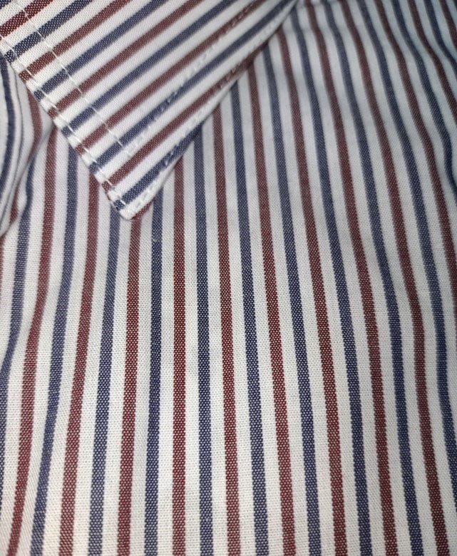 Load image into Gallery viewer, Pilbara Mens Stripe Dual Pocket Long Sleeve Shirt
