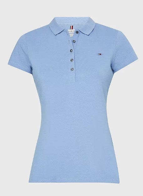 Tommy Hilfiger Womens Slim Fit Pique Polo
