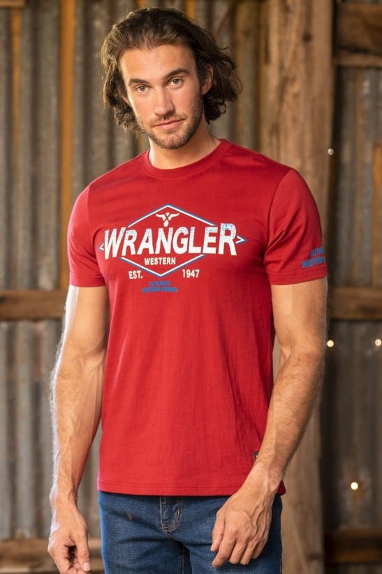 Load image into Gallery viewer, Wrangler Mens Smith Short Sleeve T- Shirts
