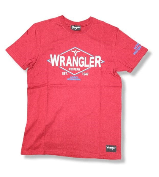 Wrangler Mens Smith Short Sleeve T- Shirts