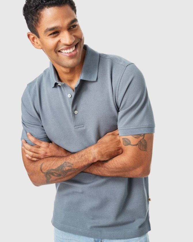Load image into Gallery viewer, Blazer Mens Carter Textured Polo
