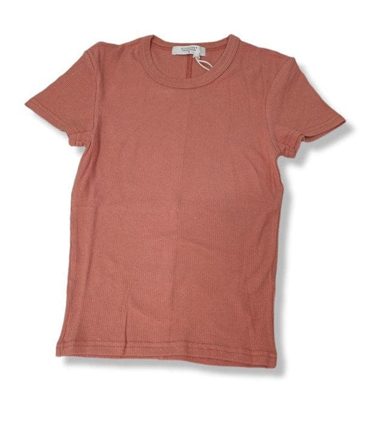 Nude Lucy Womens Monroe Organic Rib Tee