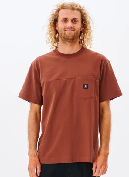 Rip Curl Quality Surf Products Pocket Tee