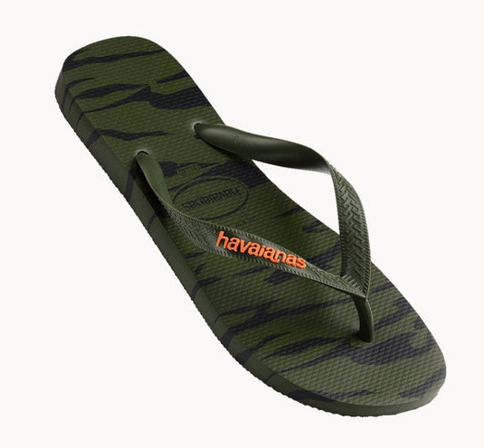 Havaianas Mens Top Camouflage Green Male