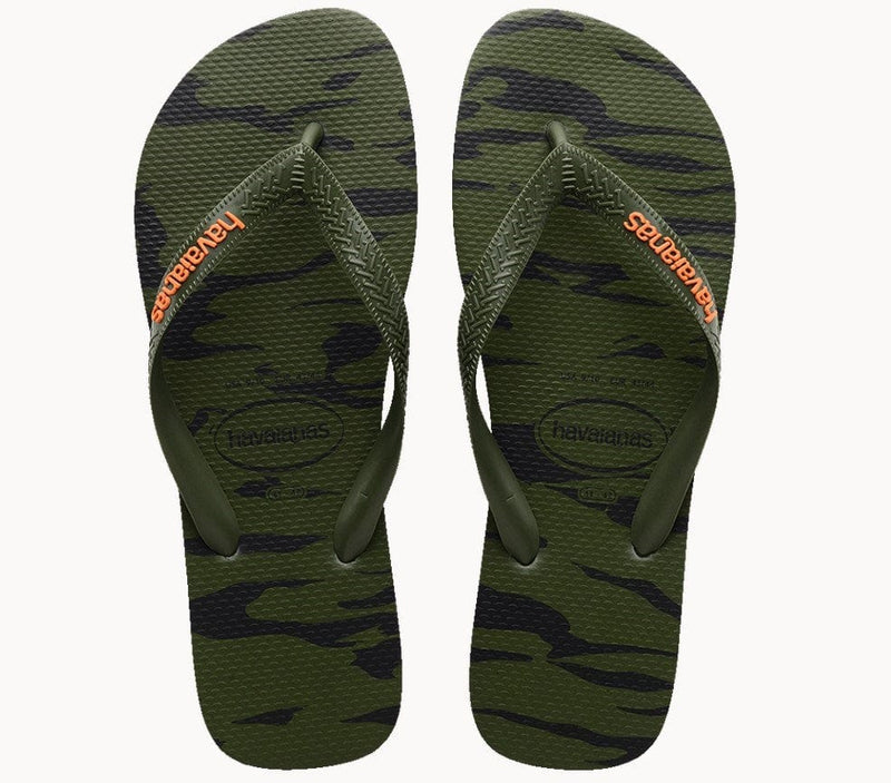 Load image into Gallery viewer, Havaianas Mens Top Camouflage Green Male
