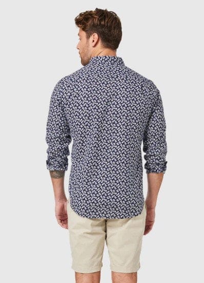 Load image into Gallery viewer, Blazer Mens Pineapple Long Sleeve Print Shirt
