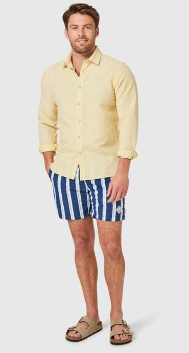 Blazer Mens Harry Multi Stripe Swim Shorts