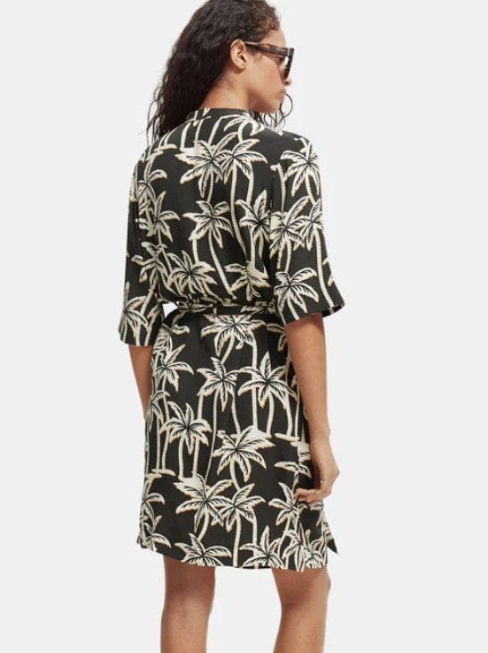 Load image into Gallery viewer, Scotch &amp; Soda Womens Printed loose-fit dress
