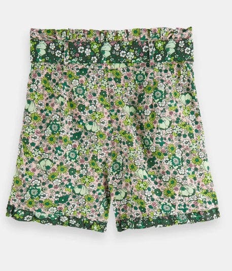 Load image into Gallery viewer, Scotch &amp; Soda Kids High-rise printed shorts
