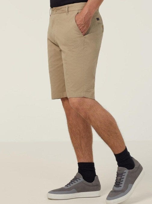 NNT Mens Stretch Cotton Chino Shorts