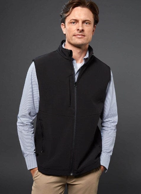 Mens NNT Bonded Fleece Zip Vest