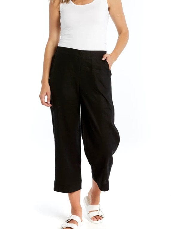 Load image into Gallery viewer, Betty Basics  Womens Parker Linen Pant
