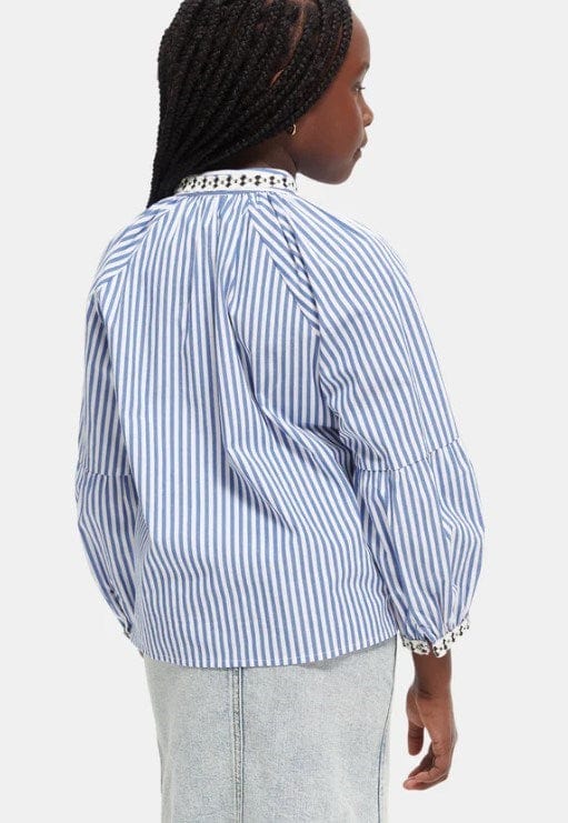 Load image into Gallery viewer, Scotch &amp; Soda Girls Wide-sleeve organic shirt
