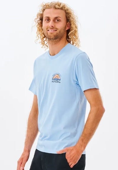 Rip Curl Mens Rays And Hazed Tee