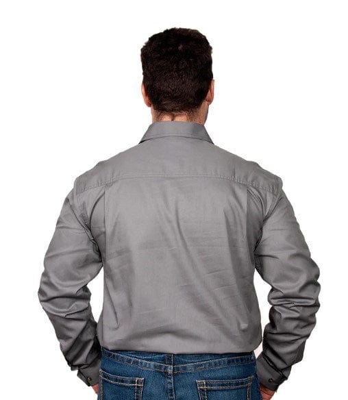 Load image into Gallery viewer, Just Country Mens Cameron 1/2 Button-Steel Grey
