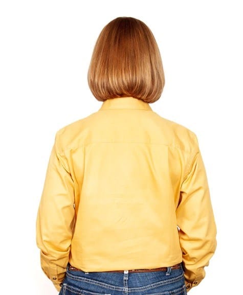 Load image into Gallery viewer, Just Country Womens Jahna 1/2 Button-Mustard

