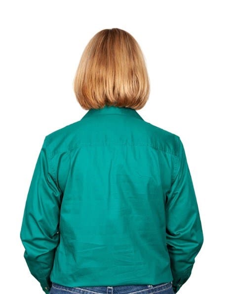 Load image into Gallery viewer, Just Country Womens Jahna 1/2 Button-Dark Green
