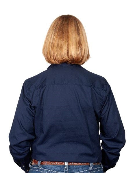 Load image into Gallery viewer, Just Country Womens Brooke Full Button-Navy
