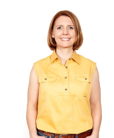 Load image into Gallery viewer, Just Country Womens Kerry 1/2 Button Sleeveless-Mustard
