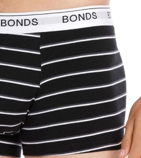 Bonds Mens Guyfront Stripe Trunck 3 Pack