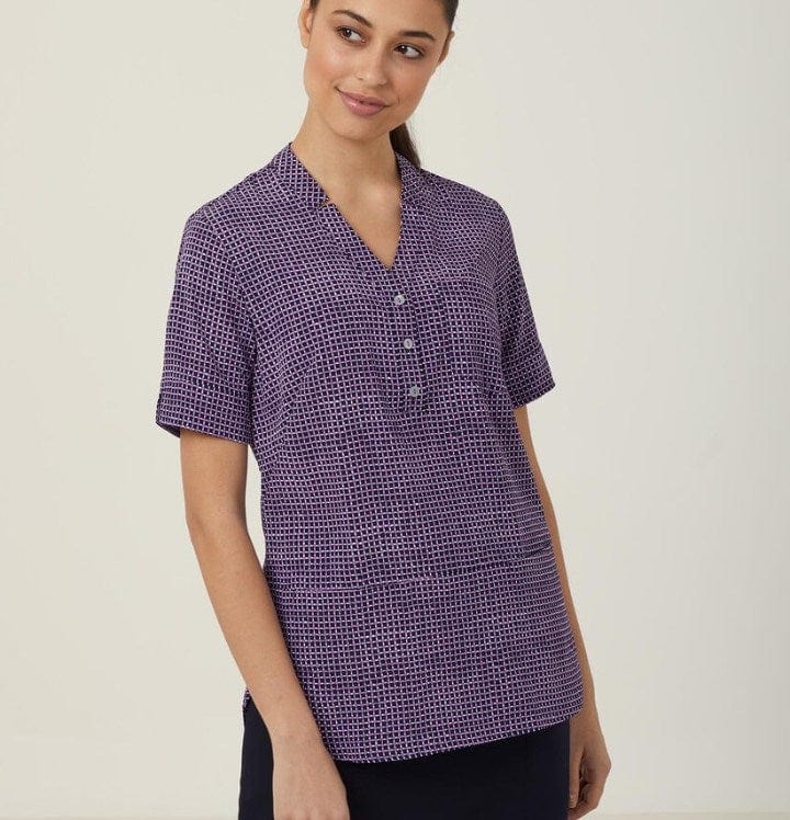 Load image into Gallery viewer, NNT Womens Pixel Print S/S Tunic
