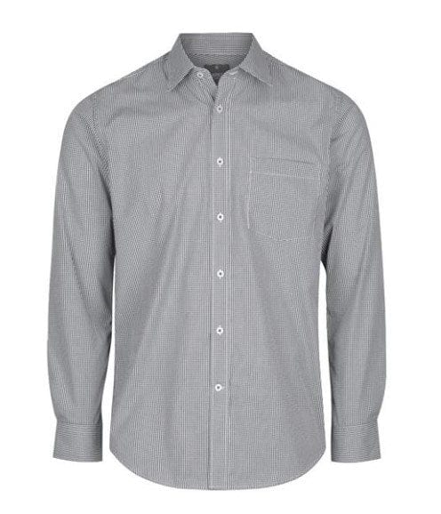 Load image into Gallery viewer, Gloweave Mens Gingham Long Sleeve Shirt
