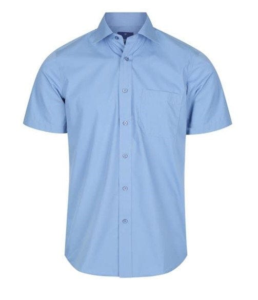 Gloweave Mens Nicholson Premium Poplin Short Sleeve Shirt