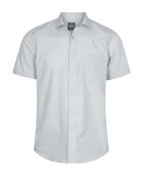 Load image into Gallery viewer, Gloweave Mens Nicholson Premium Poplin Short Sleeve Shirt
