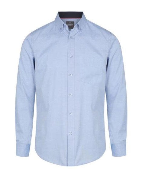 Load image into Gallery viewer, Gloweave Mens Bradford Fine Oxford Long Sleeve Shirt

