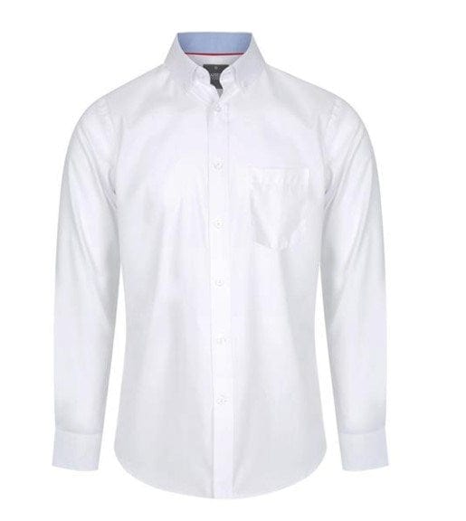 Gloweave Mens Bradford Fine Oxford Long Sleeve Shirt