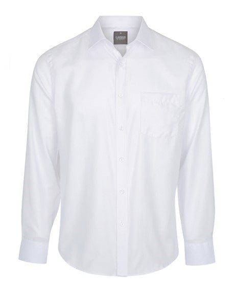 Load image into Gallery viewer, Gloweave Mens Ultimate White Long Sleeve Shirt
