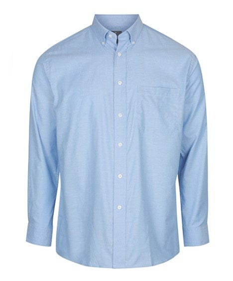 Load image into Gallery viewer, Gloweave Mens Oxford Weave Long Sleeve Shirt
