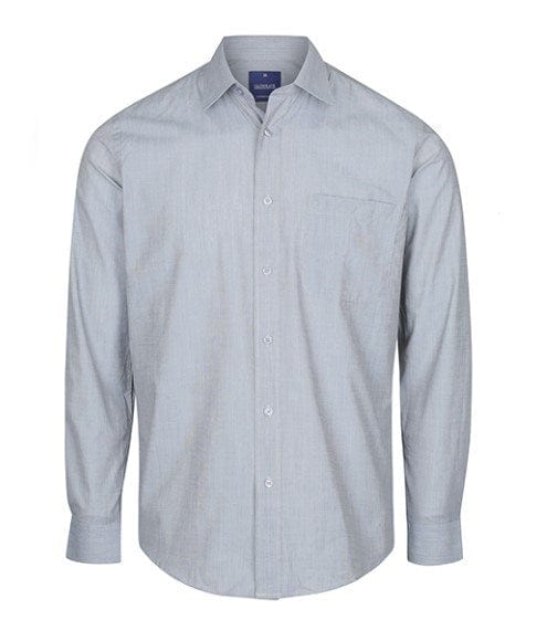 Load image into Gallery viewer, Gloweave Mens Smith End On End Long Sleeve Shirt
