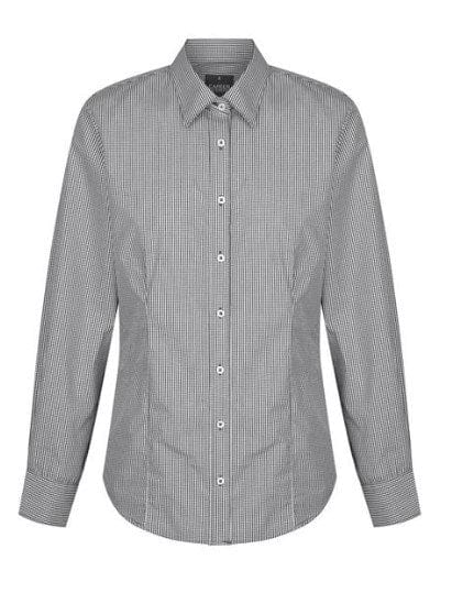 Load image into Gallery viewer, Gloweave Womens Gingham Long Sleeve Shirt
