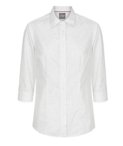 Load image into Gallery viewer, Gloweave Womens Soho Dot Print 3/4 Sleeve Shirt
