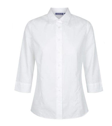 Load image into Gallery viewer, Gloweave Womens Guildford Square Textured 3/4 Sleeve Shirt
