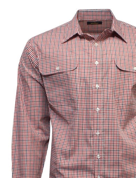 Load image into Gallery viewer, Bisley Mens Small Check Red Shirt
