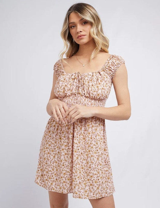 All About Eve Womens Camila Floral Mini Dress