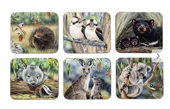 Load image into Gallery viewer, Ashdene Fauna of Aus 6pk Coaster
