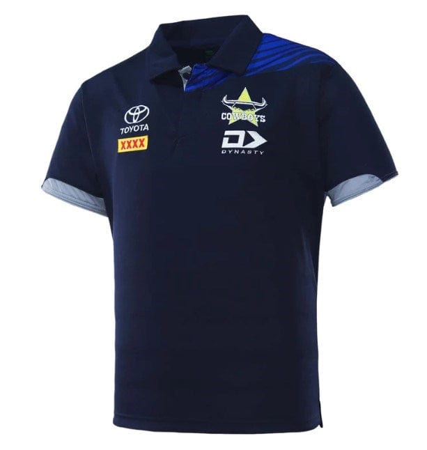 Load image into Gallery viewer, Dynasty Mens North Queensland Cowboys 2023 Media Polo
