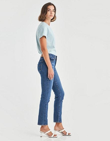 Levis Womens 312 Shaping Slim Jeans - Blue Wave Mid